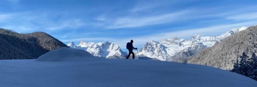 Sneeuwschoenwandelen Italië